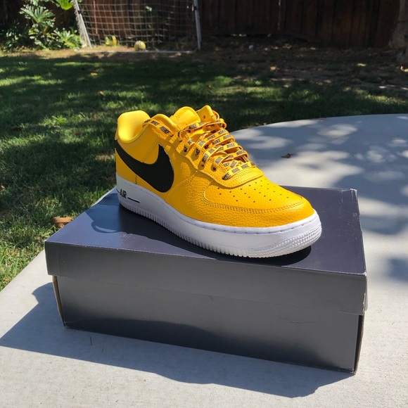 air force 1 statement game yellow